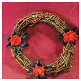 Handmade Wreath Decoration (Vintage) (7 1/2")
