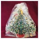 Set Of Cardboard Christmas Ornaments