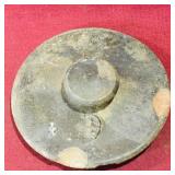 Pottery Crock Lid (Antique) (3 1/2")
