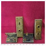 Lot Of Door Hardware (Vintage)