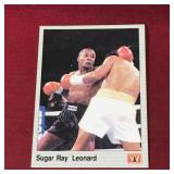 1991 AW Sports Sugar Ray Leonard Boxing Card