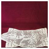 Crochet Table Runner (Vintage) (10 1/2" x 23")