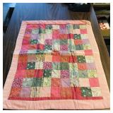 Large Quilted Placemat (Vintage) (23" x 29 3/4")