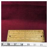 Map Scale Ruler (Vintage)
