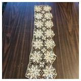 Crochet Table Runner (Vintage) (28" x 6 3/4")