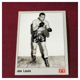 1991 AW Sports Joe Louis Boxing Card