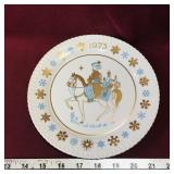 1973 Spode Decorative Christmas Plate (8")