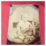 Tin Photograph (Antique) (7" x 5")