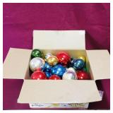 Box Lot Of Christmas Ornaments (Vintage)