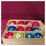 Box Of 12 Christmas Ornaments (Vintage)