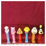 Lot Of 6 Assorted Pez Dispensers