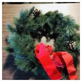 Christmas Wreath Door Decoration (Vintage) (18")
