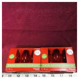 2 Packs Of Red Christmas Bulb Lights