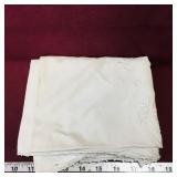 Linen Tablecloth (Vintage) (51" x 16")