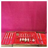 Community Plate Utensils Set (Antique)
