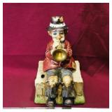 Musical Willie The Trumpeter Ceramic Figurine