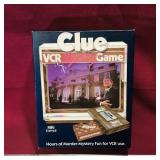 1985 Parker Brothers Clue VCR Mystery Game