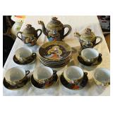 Circa.1920-30 Satsumi Dish Set
