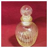 Glass Perfume Bottle (Vintage)