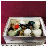 Box Lot Of Assorted Souvenir Items (Vintage)