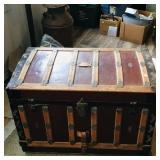 Large Steamer Trunk (Antique)