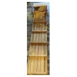 Large Wooden Tobaggan (Vintage)