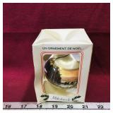 Winter Scene Christmas Ornament (Vintage)
