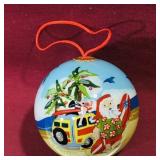2008 Vacation Santa Christmas Ornament