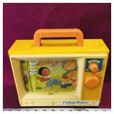 1987 Fisher-Price Muscial Screen Box Toy