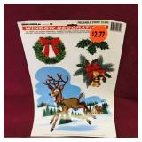 Window Christmas Cling Decorations (Unused)