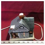 Ceramic Blacksmith Shop Light (Working)