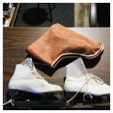 Pair Of CCM Ladies Ice Skates & Case (Vintage)