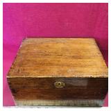 Wooden Lockbox (Antique)
