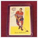 Jean Beliveau NHL Hockey Card (Vintage)