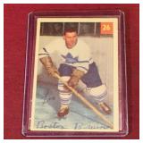 Leo Brown NHL Hockey Card (Vintage)
