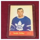1955-56 Gordie Drillon NHL Hockey Card