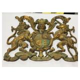 Cast Iron Queen Elizabeth II Insignia