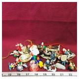 Lot Of Assorted Small Christmas Ornaments