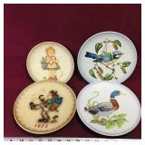 Lot Of 4 Goebel-Hummel Decorative Plates