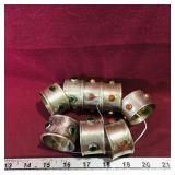 Set Of Silver-Plate Napkin Rings (Vintage)