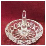 Lead Crystal Ring Holder (Vintage)