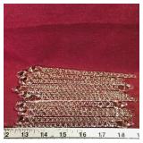 Lot Of 12 Glass Icicles Decorations