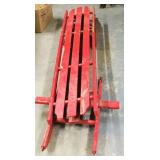 1910 Homemade Wooden Sled