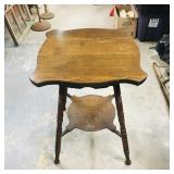 Oak Plant Stand (Antique)