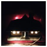 Ceramic House Holiday Light (Working)