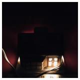 Small Ceramic House Holiday Light (Working)