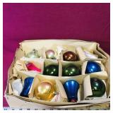 Box Of 12 Christmas Ornaments (Vintage)