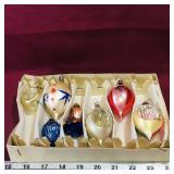Box Of 7 Christmas Ornaments (Vintage)