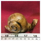 Handpainted Snail Figurine (Vintage)