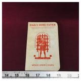 Canadian Daily Dime Saver Holder (Vintage)